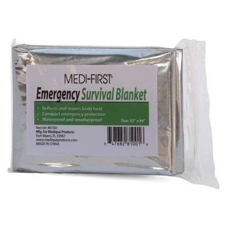 Silver Rescue Blanket MPN:81001