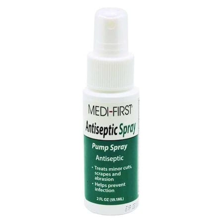 Topical Antiseptic Spray, Benzocaine/Benzalkonium Chloride, Alcohol Free, 2 oz. MPN:24402