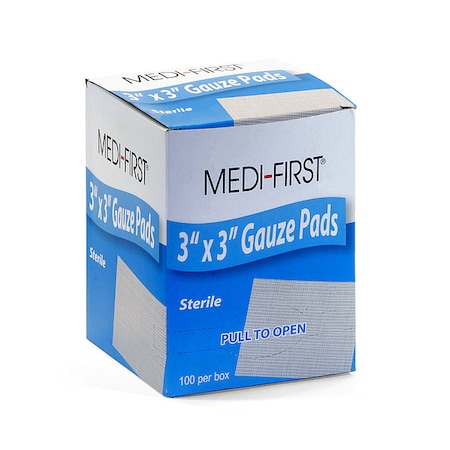 Gauze Pad, Cotton Blend Gauze, PK100 MPN:61233