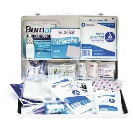 ANSI Standard, 50 Person, Metal Kit, Metal Case, 50 Person MPN:807ANSI