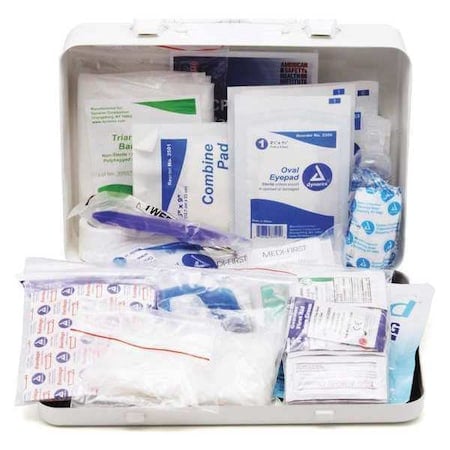 ANSI Standard, 10 Person, Metal Kit, Metal Case, 10 Person MPN:821ANSI