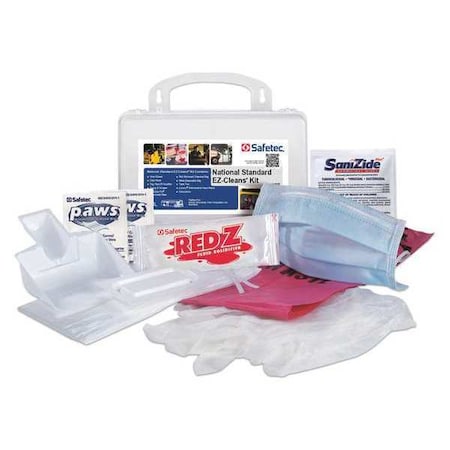 Body Fluid Clean Up Kit, Plastic Case MPN:89701