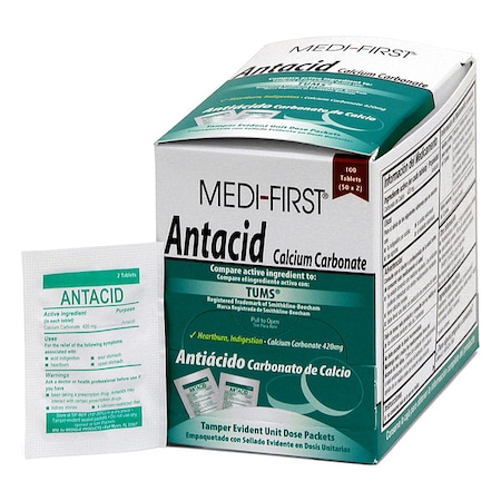 Miralac Antacid 2 Per Envelope 50 Envelopes Pe MPN:80233