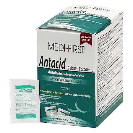 Mf Antacid Tabs 125/Bx MPN:80248