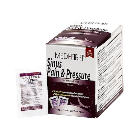 (100/Bx) Sinus Pain Tablet 2/Env MPN:81933