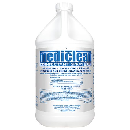 Disinfectant Spray Plus, 1 gal. Jug, Mint MPN:221522000