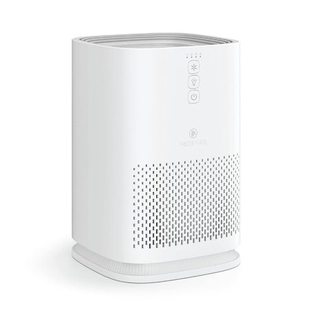 Medify MA-14 Air Purifier with H13 True HEPA Filter, 200 sq ft Coverage, White MPN:MA-14-W1
