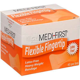 Flexible Fingertip Bandage Extra Heavy Weight 40/Box 61578