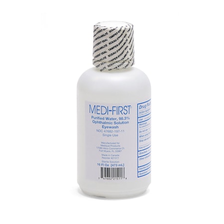Eye Wash, Bottle, 16 oz. MPN:21511