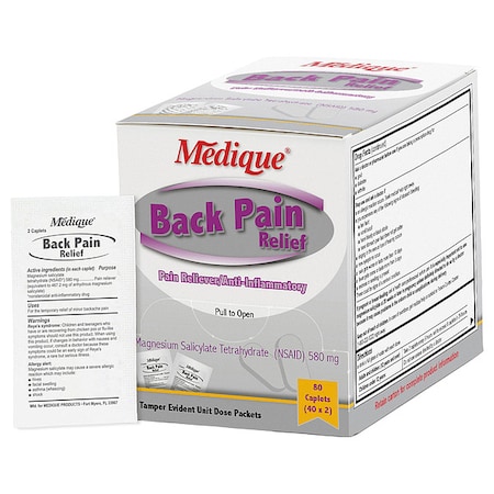 Magnesium Salicylate Pain Reliever, 580mg MPN:07480