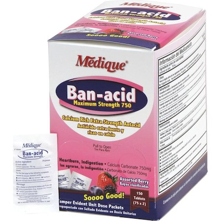 Ban-Acid Maximum Strength, 750 mg MPN:28536