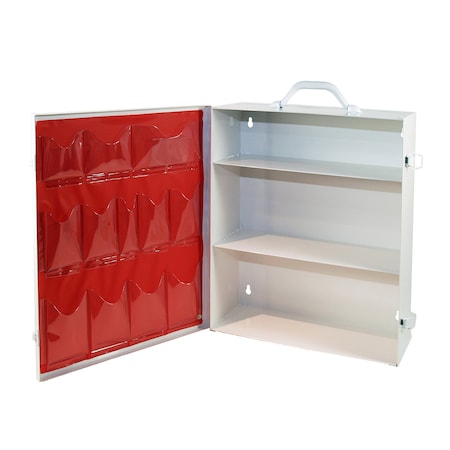Empty 3 Shelf First Aid Cabinet, Metal MPN:712MTM