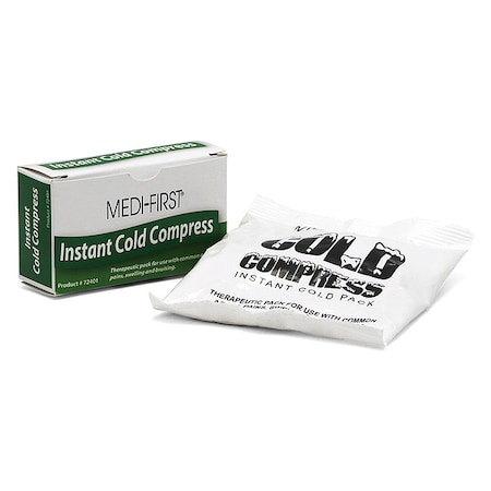 Instant Cold Pack, White, 4In. x 6In. MPN:72401