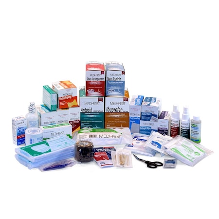 First Aid Kit Refill, Unitized, 1010 pcs. MPN:734RF