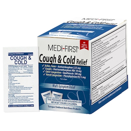 Cough/Cold Reliever, 80ct MPN:83580