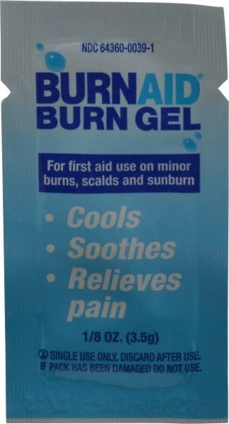 Burn Relief Gel: 1/8 oz, Packet MPN:3066