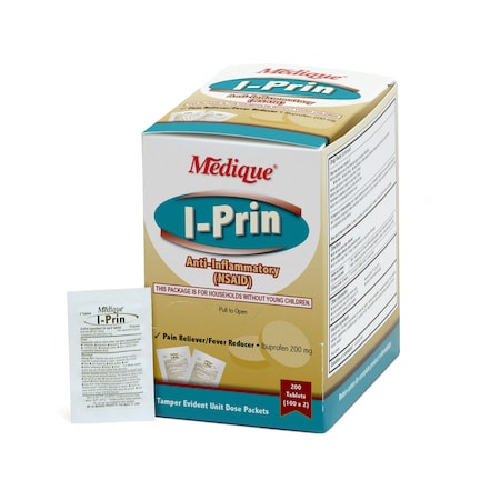 Med I-Prin 200MG Tabs 100/Bx MPN:10047