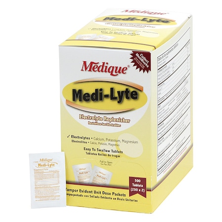 Med Medi-Lyte Tabs 250/Bx MPN:3013
