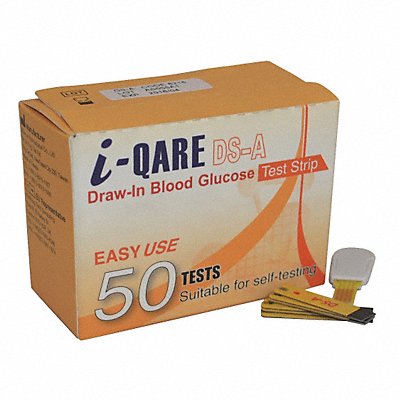 Glucose Test Strip Blood Sample PK50 MPN:MS-76012