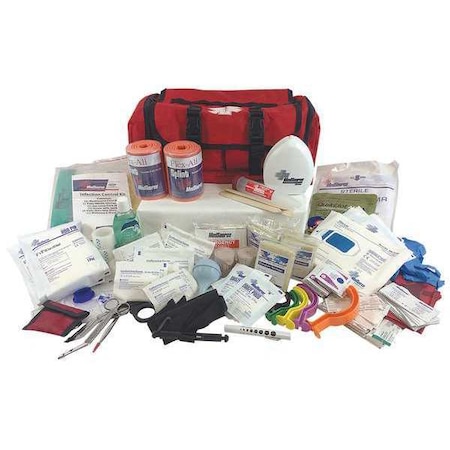 First Responder Kit, Nylon Bag, 29 Components, 6 People Served MPN:MS-75163