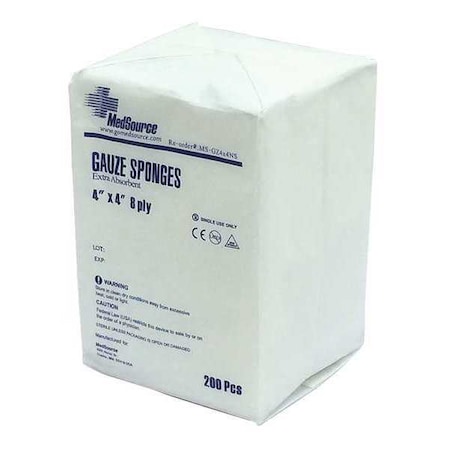 Gauze Pad, White, 4
