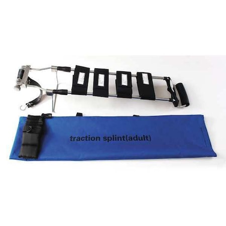 Splint, Silver/Black, Aluminum/Nylon MPN:MS-TLS-1