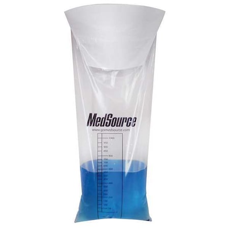 Emesis Bag, Clear, Plastic, PK240 MPN:MS-17360