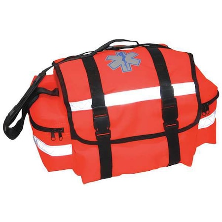 Response Bag, Polyester, 13 in L, 9 in W, Orange MPN:MS-33305