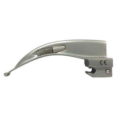 Laryngoscope Blade, Silver, 3 7/16