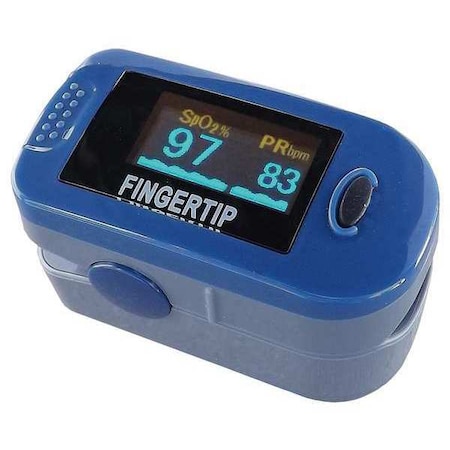 Pulse Oximeter, Adult, AAA, 2 5/16