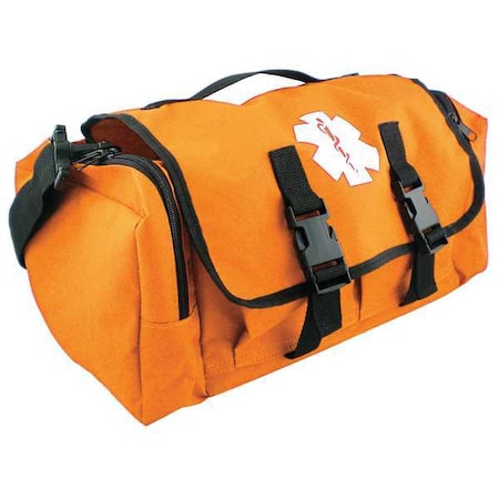 Responders Cab Bag, Polyester, 13 in L, 9 in W, Orange MPN:MS-B3302