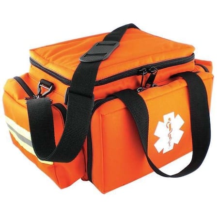 Cardiac Bag, Polyester, 7 1/2 in L, 7 1/2 in W, Orange MPN:MS-B3371