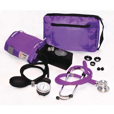 Blood Pressure Set, Purple, 11 13/16