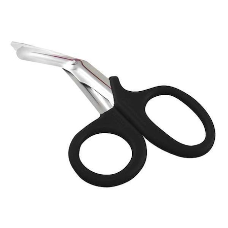 Shears, Stainless Steel, 7 1/4 in L, Black MPN:MS-SH001B
