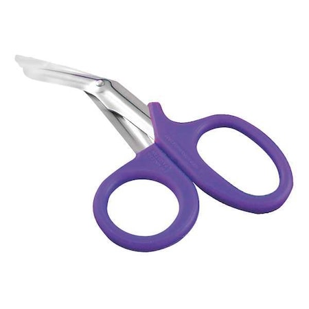 Shears, Stainless Steel, 7 1/4 in L, Blue MPN:MS-SH002BL