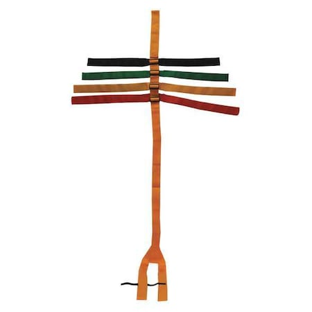 Strap System, Multi-Color, 5 7/8' L MPN:MS-ST11PT_2