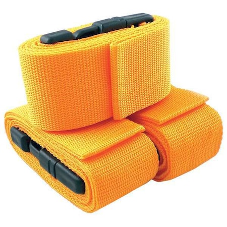 Strap, Orange, 5' L, PK3 MPN:MS-ST696-3