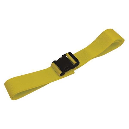 Strap, Yellow, Polypropolylene, 9ftL, PK100 MPN:MS-ST9002