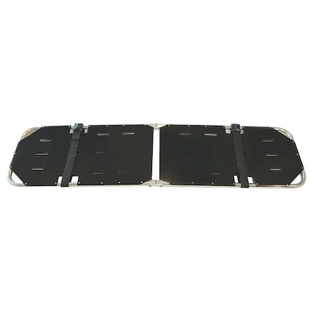 Folding Backboard, 353 lb, Silver, 73