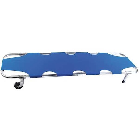 Folding Stretcher, 350 lb, Red, 74