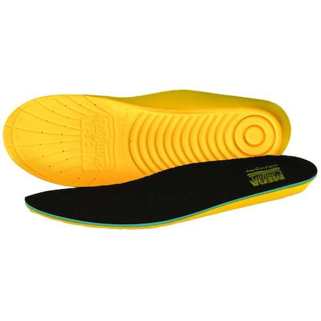 Anti-Fatigue Molded Insole, Unisex, Men's 6-7, Women's 8-9, 1 Pair MPN:PAM-M67/W89