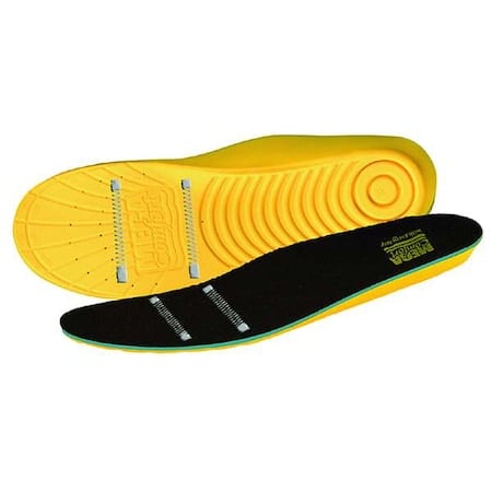 Insole, Men 12 to 13, Yllw/Blk, PR MPN:PAMESD