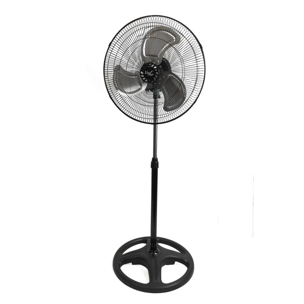Vie Air 18in Oscillating Pedestal Fan, 55inH x 20inW x 20inD, Black MPN:99596356M