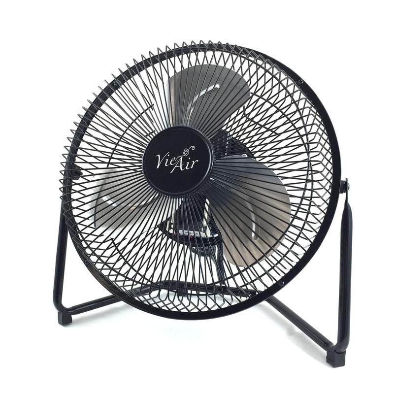 Vie Air 9in 3-Speed High-Velocity Floor Fan, 11-1/2in x 11-1/2in MPN:99596362M