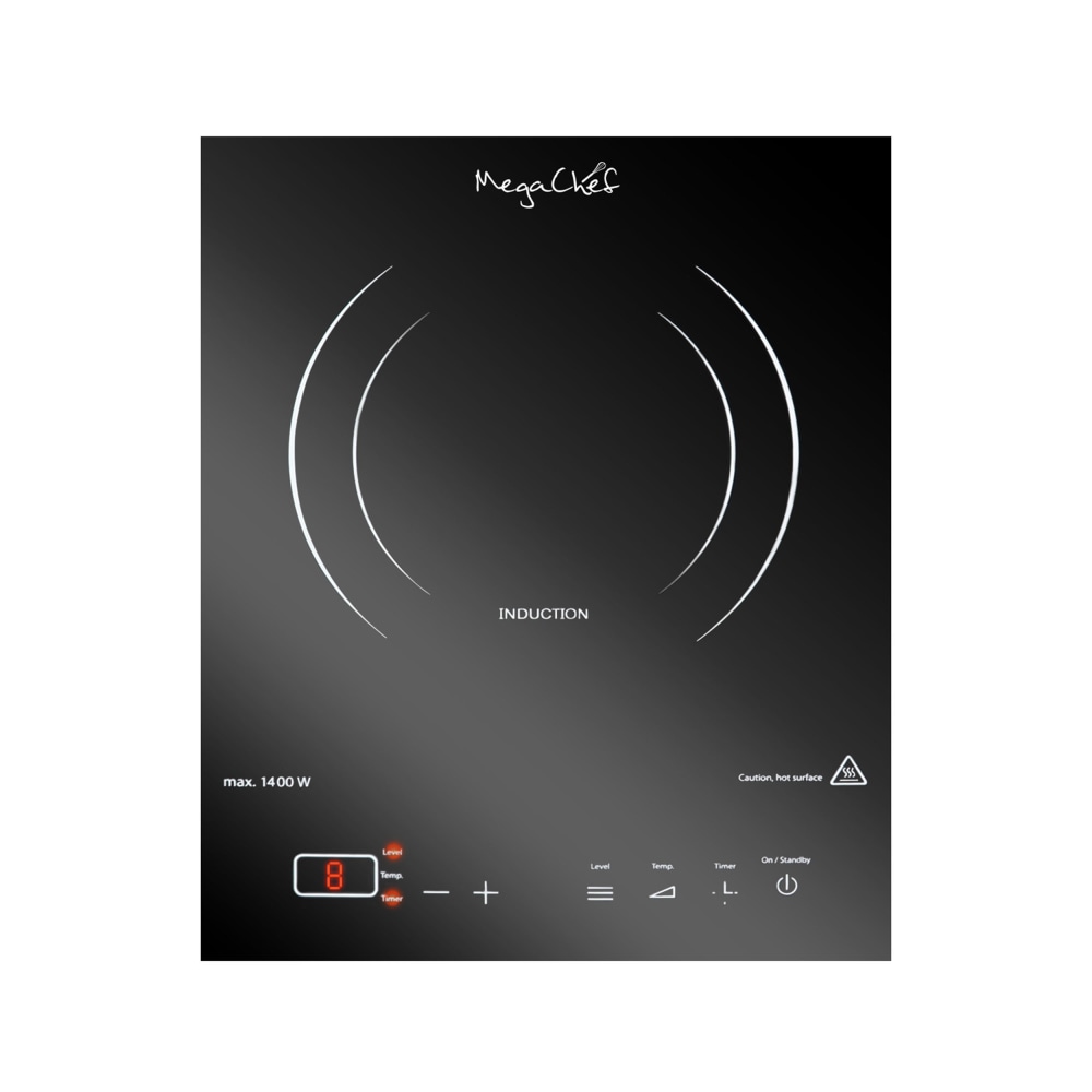 MegaChef Portable Single Induction Counter-Top Cook Top, Black MPN:995110967M