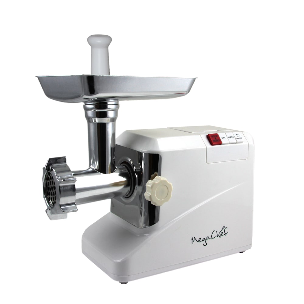 MegaChef 1800 W High-Quality Household Automatic Meat Grinder, White MPN:99596262M