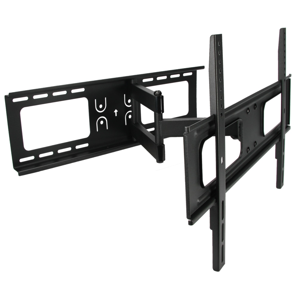 MegaMounts Full Motion Wall Mount For 32 - 70in TVs, 3inH x 26inW x 19inD, Black MPN:99594974M