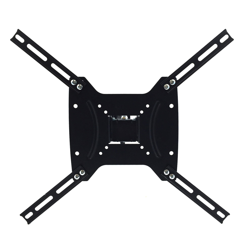 MegaMounts Full Motion Wall Mount For 17 - 55in TVs, 9inH x 12inW x 2.5inD, Black MPN:99596981M