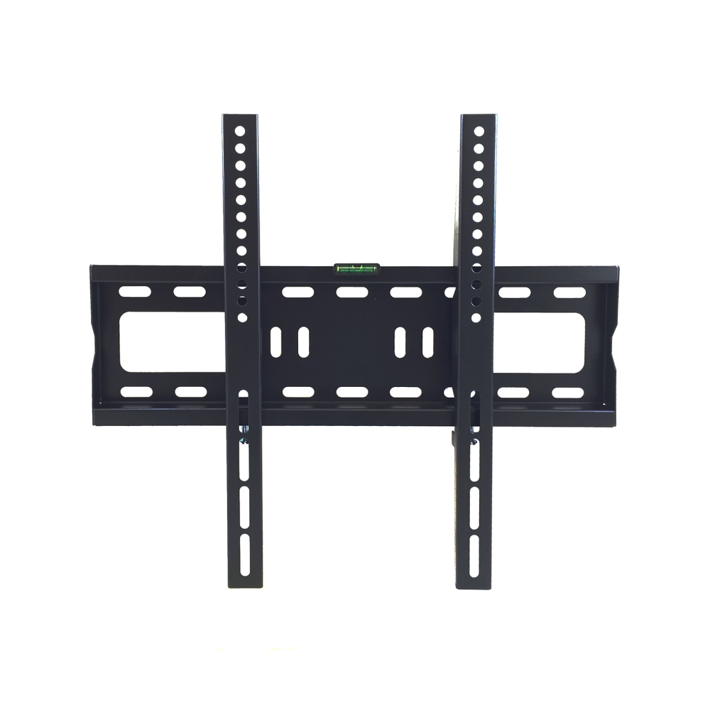 MegaMounts Heavy-Duty Fixed Wall Mount For 26 - 55in TVs, 17inH x 18.5inW x 1.25inD, Matte Black MPN:99596984M