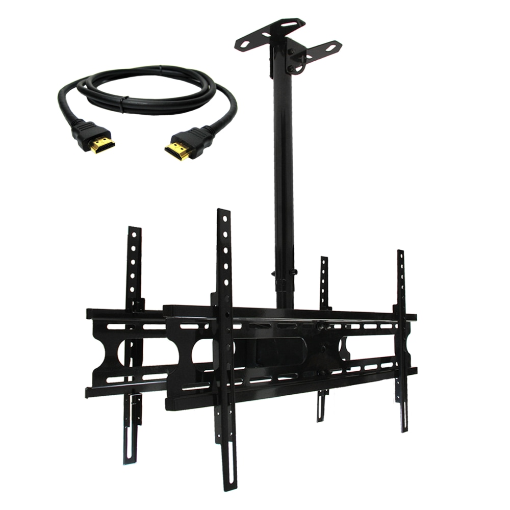 MegaMounts Tilt And Swivel Ceiling Mount, Black MPN:99593702M